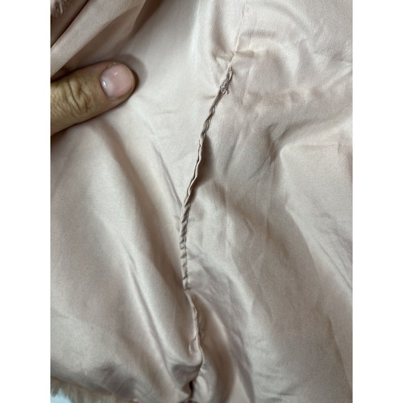 Zara Kids Girls Outerwear Vest Jacket Faux Fur 6/7 Pink - Picture 6 of 6